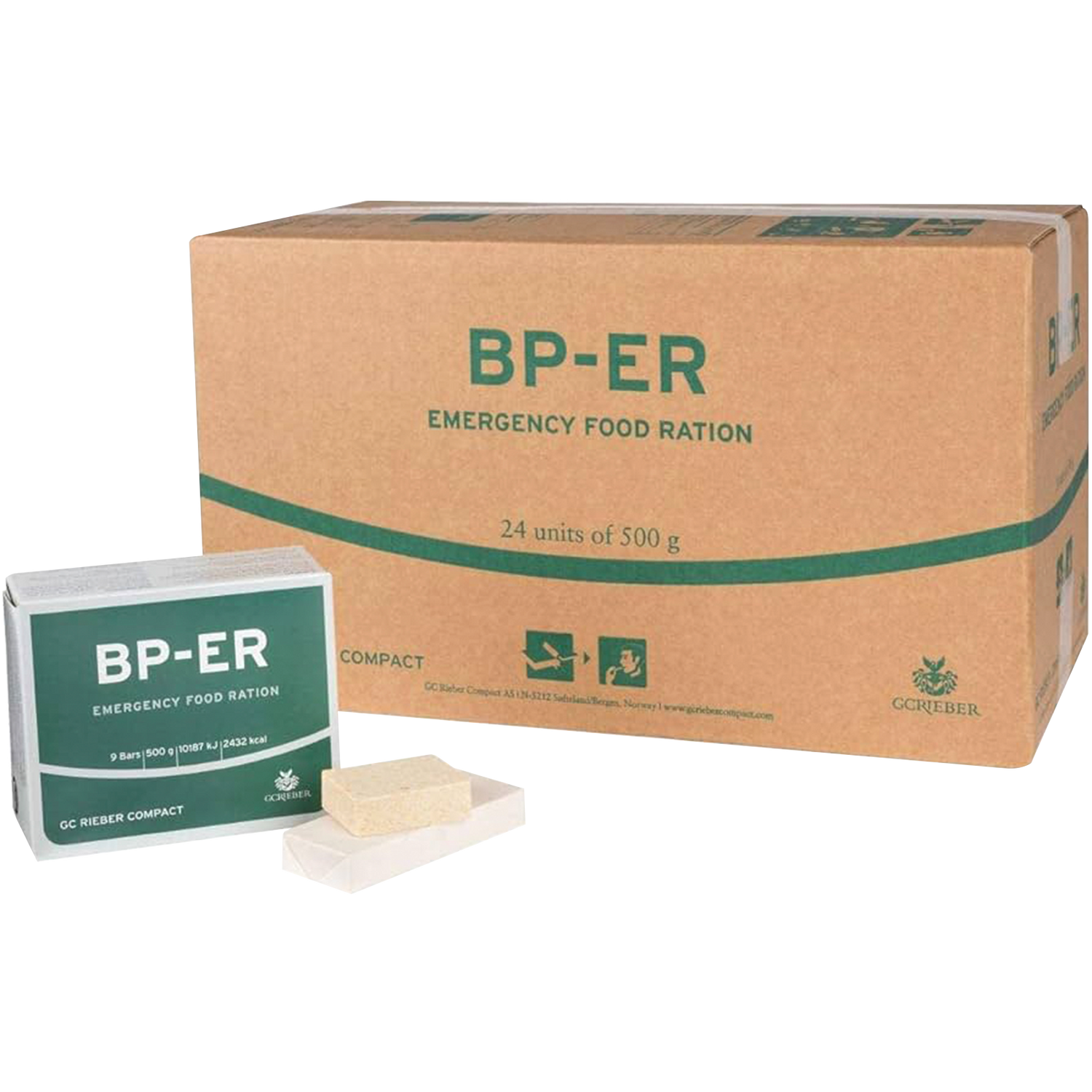 BP-ER Emergency Food Noodrantsoen Pakket 24x500g