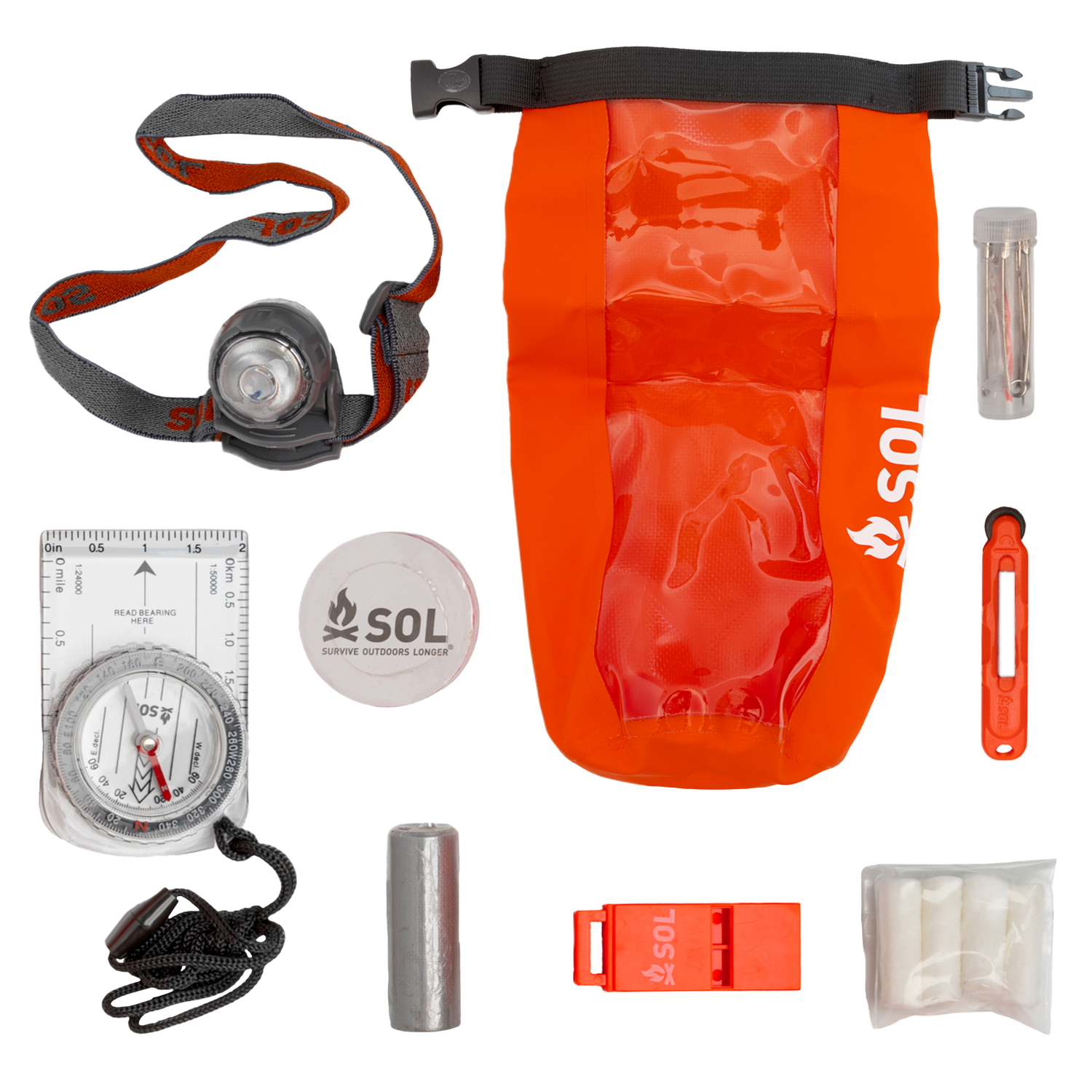 S.O.L. Adventure Ready Kit - Waterdichte survival kit