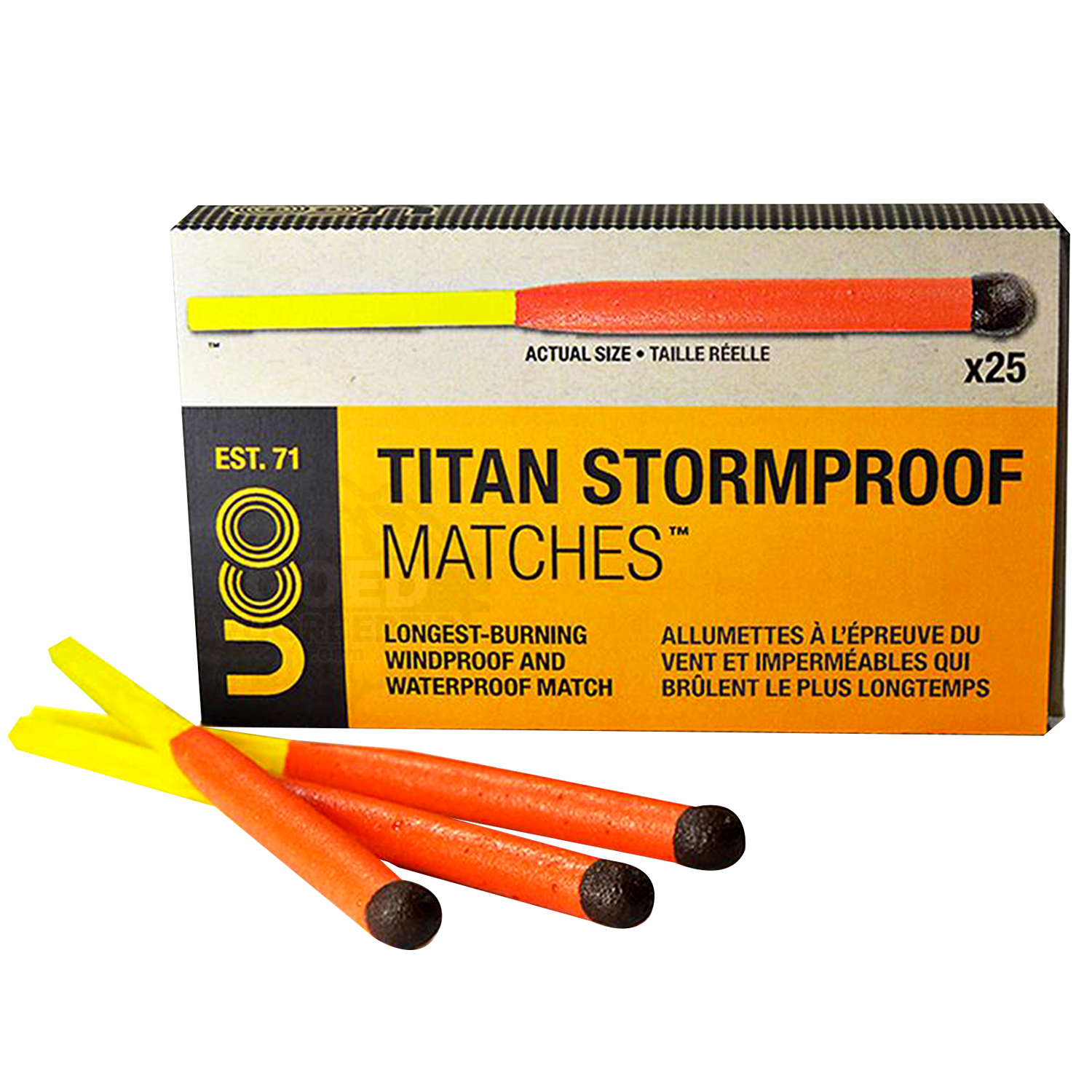 UCO Titan Stormproof Match Refil Kit (Storm Lucifers x25)