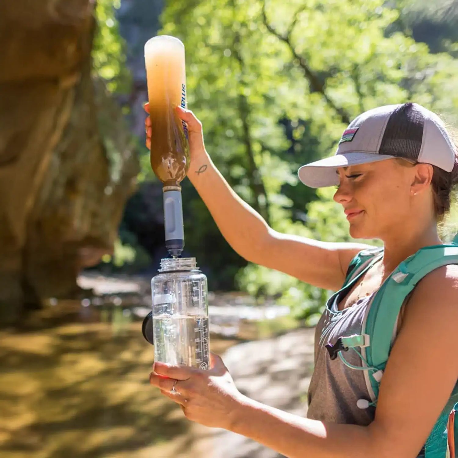 LifeStraw Peak Series Solo Blue Rasperry